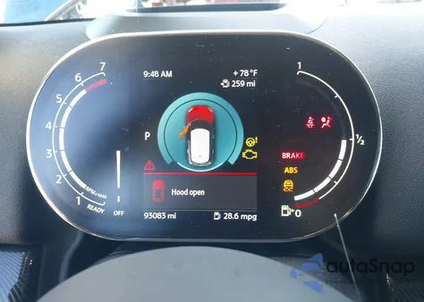 2022 Mini Countryman Cooper S z USA, uszkodzony, nr VIN WMZ83BR06N3N28530